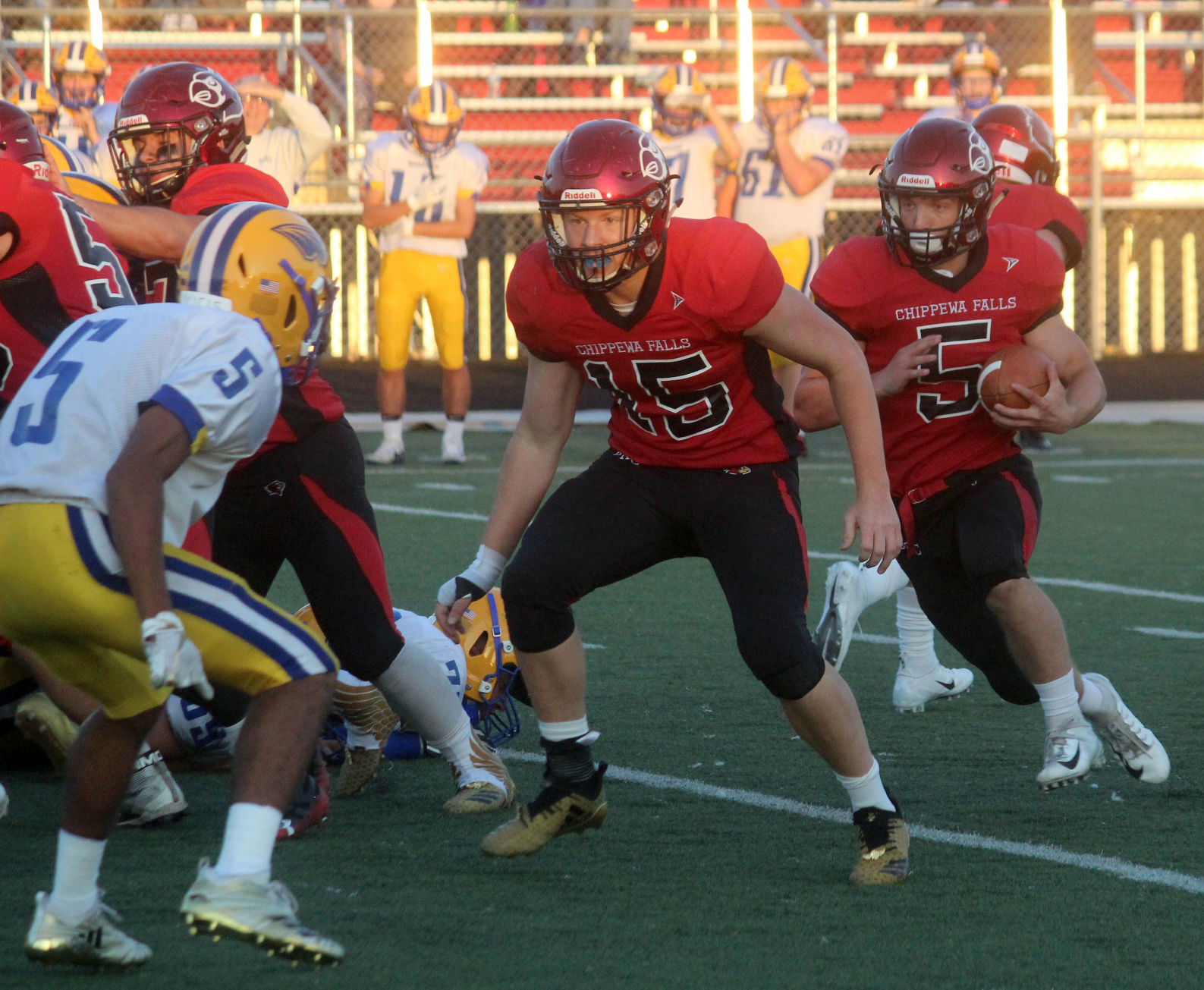 Rice Lake at Chi-Hi football 9-7-18